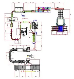 Proyecto de línea de producción de llenado de salsa italiana (2024)