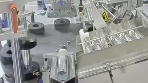 Máquina ultrasónica de llenado y sellado de tubos