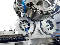 Etiquetadora automática con pegamento termofusible