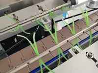 Etiquetadora automática con manga retráctil