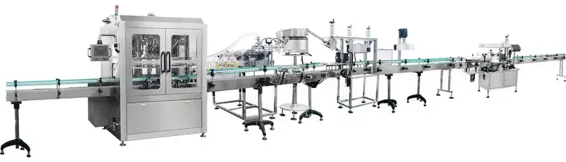 Línea de llenado de vino y licores